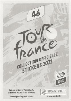 2022 Panini Tour de France #46 Stan Dewulf Back